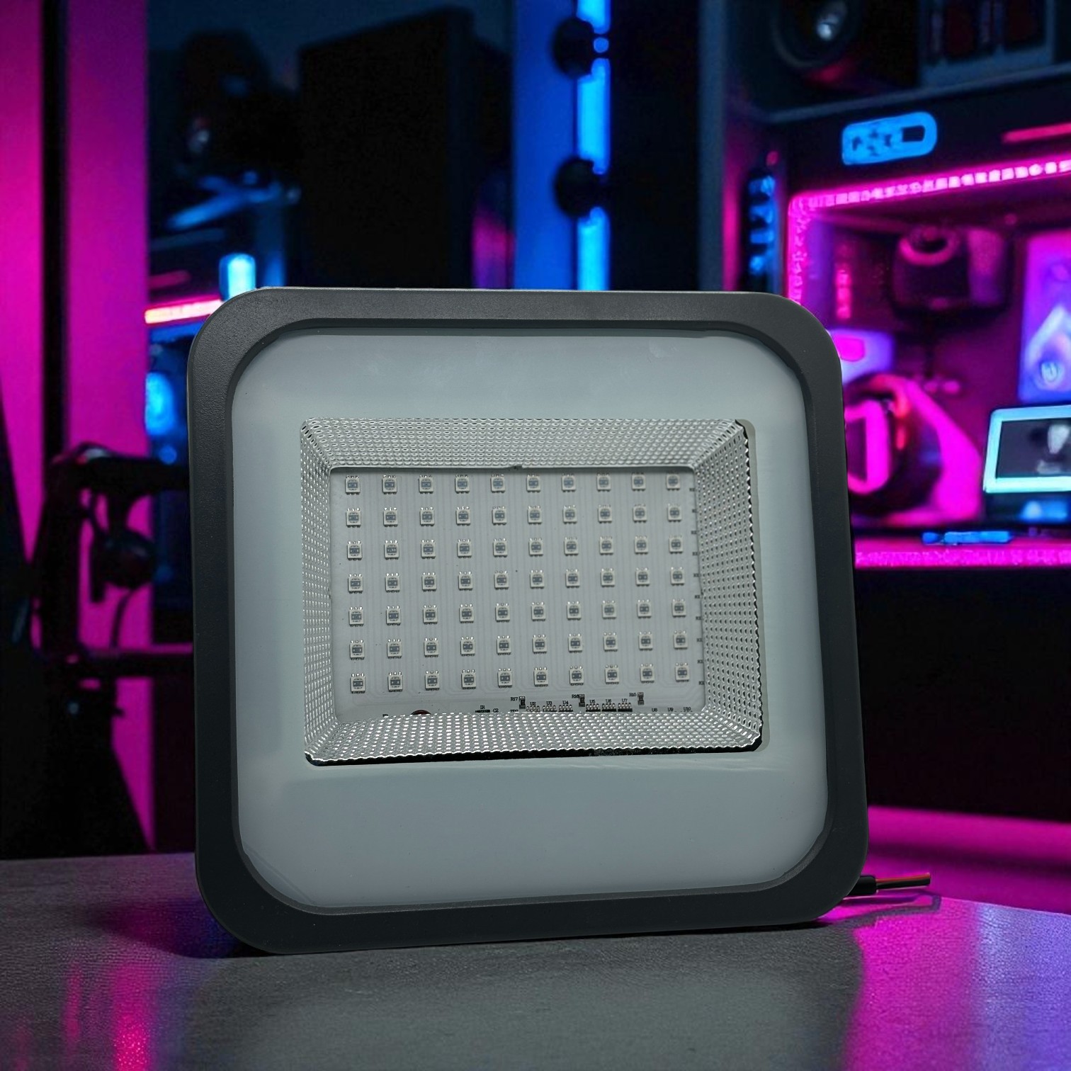 RGB LED Flood Light with Remote Controlled